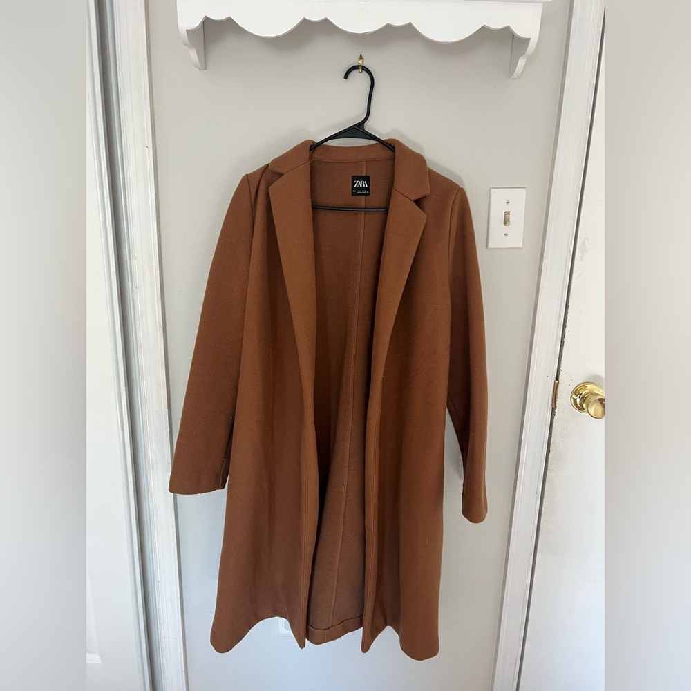 Zara tan coat